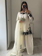 MIDNIGHT FLORALS 3PC DRESS