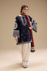 Shehnai blue 3pcs