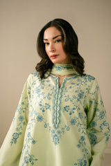 Pastel Embroidered 3pcs