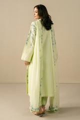 Pastel Embroidered 3pcs
