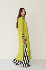 Olive gown 2pcs
