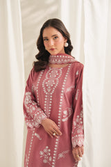 Pinki Embroidered 3pcs